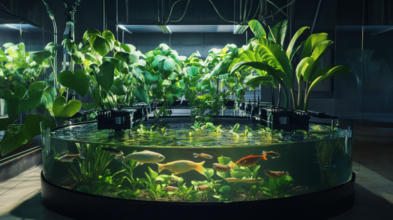Aquaponik: Wie Fische und Pflanzen gemeinsam für nachhaltige Lebensmittel sorgen
